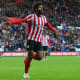 Ellis Simms celebrates for Sunderland